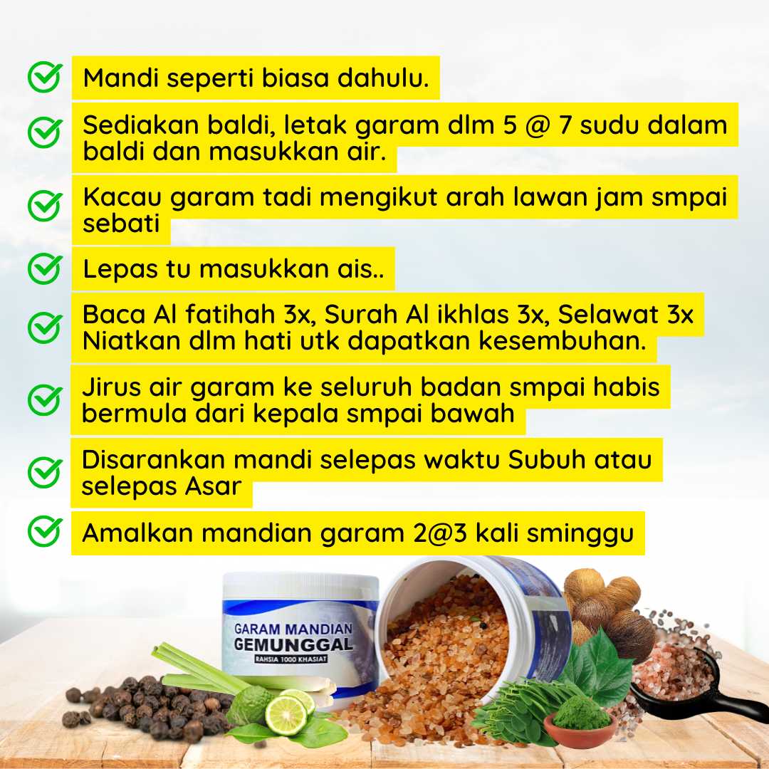 Garam Gemunggal Mandian